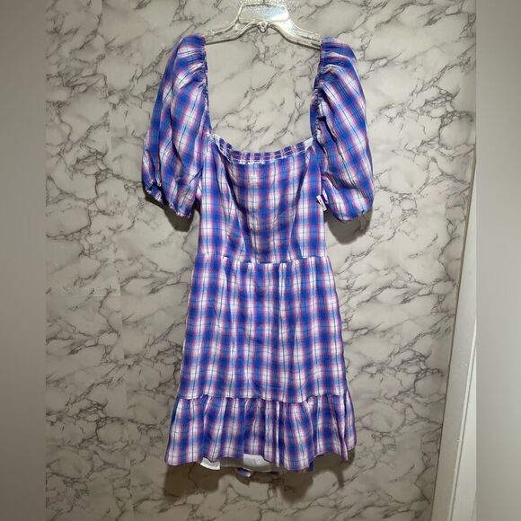 Bb Dakota - Plaid With My Heart Dress in Multi - Picture 3 of 12